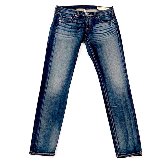 Rag & Bone The Dre Slim Straight Leg Boyfriend Jean - Picture 1 of 9